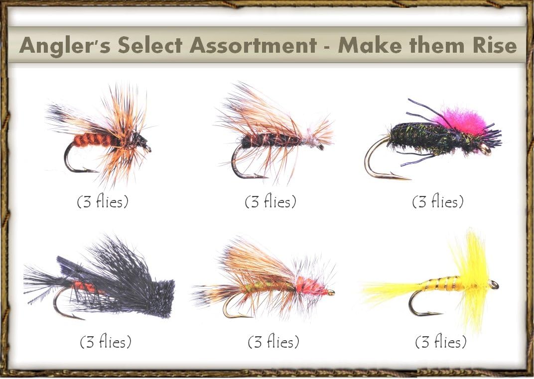 Fly Fishing Flies Angler's Select Assortment Make 'EM