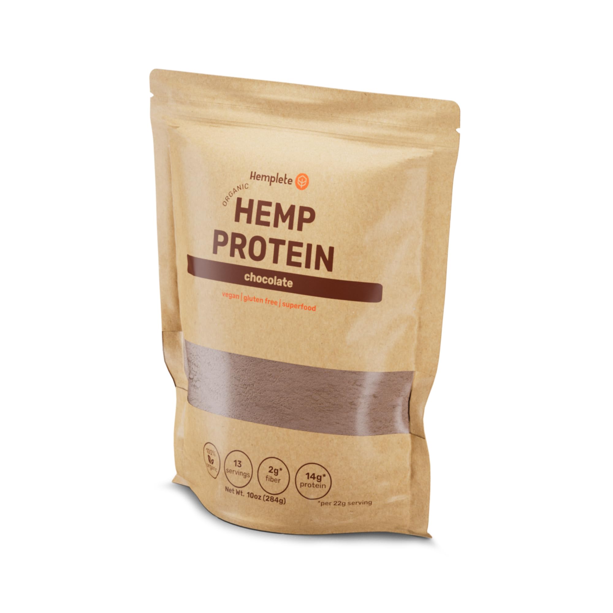 Hemp Vegan Protein Powder for Heart and Brain Health, Easy to Digest Chocolate Powder Drink with Plant Protein for Muscle Building and Recovery, 9 Essential Amino Acids (Chocolate, 10 ounces) — Amazon image 7
