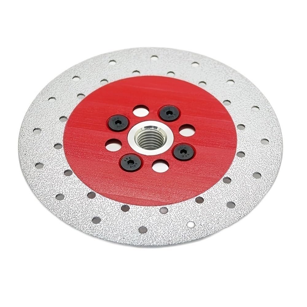 Diamentowe brzeszczoty do pił, Tarcza szlifierska spawalnicza M14 115/125 mm do cięcia płytek porcelanowych, granitu i marmuru(125mm)