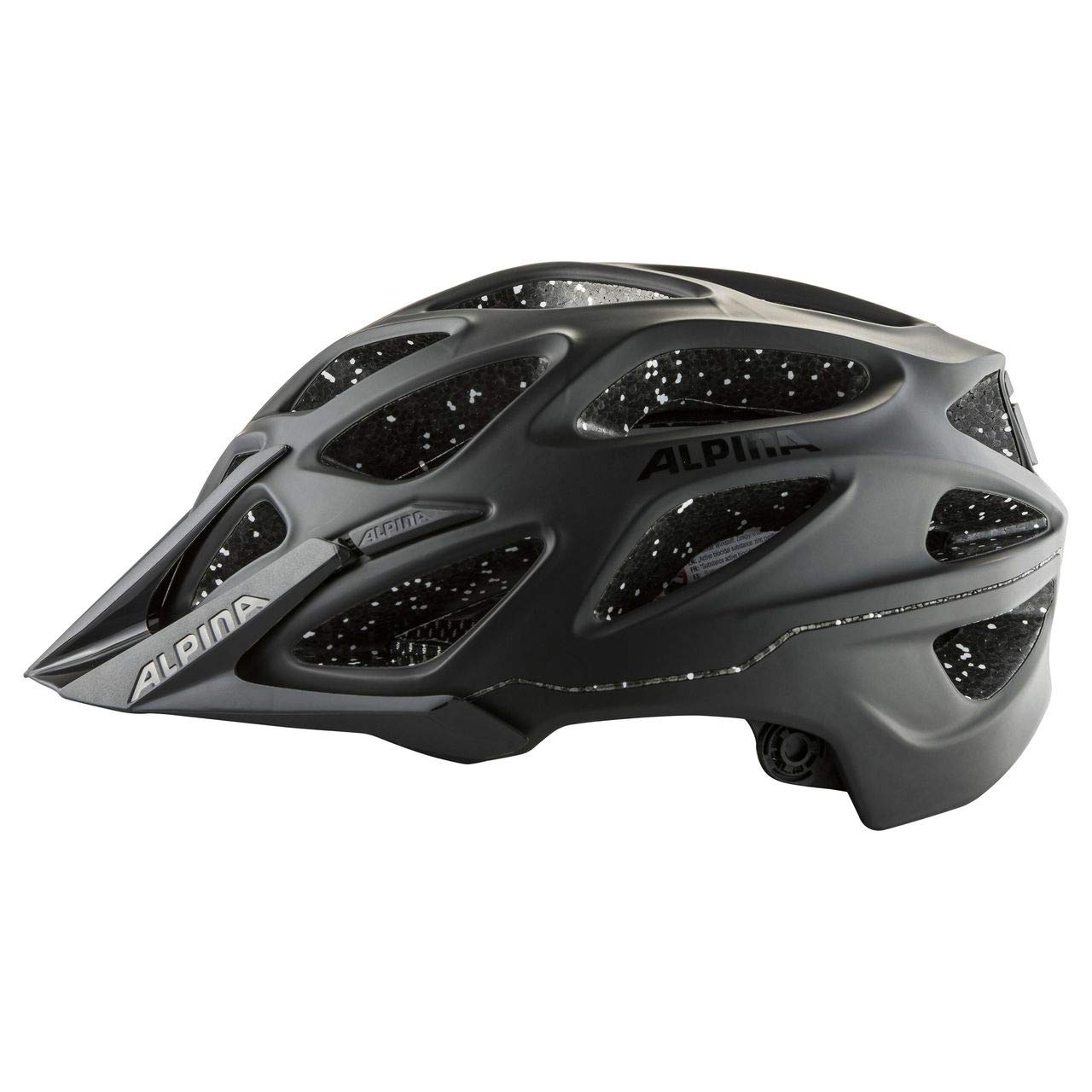 ALPINA Unisexe - Adultes, Mythos 3.0 TOCSEN Casque de vélo, Black Matt, 57-62 cm