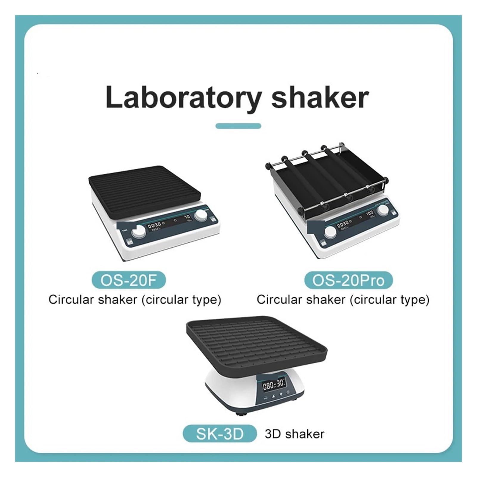 oscylator laboratoryjny, Wielofunkcyjny poziomy oscylator wibracyjny orbitalny o regulowanej prędkości obrotowej(SK-3D)