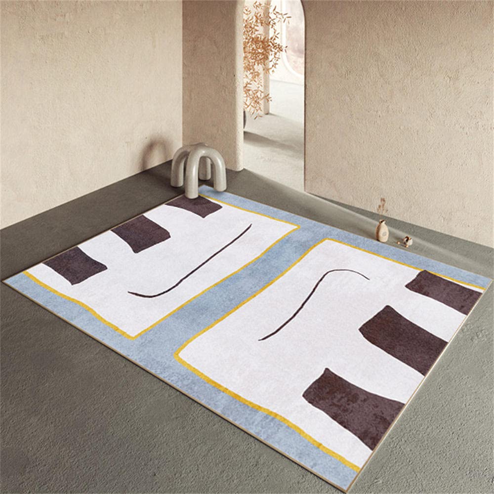 Tapis de chambre complète adulte design abstrait chic 180x260cm