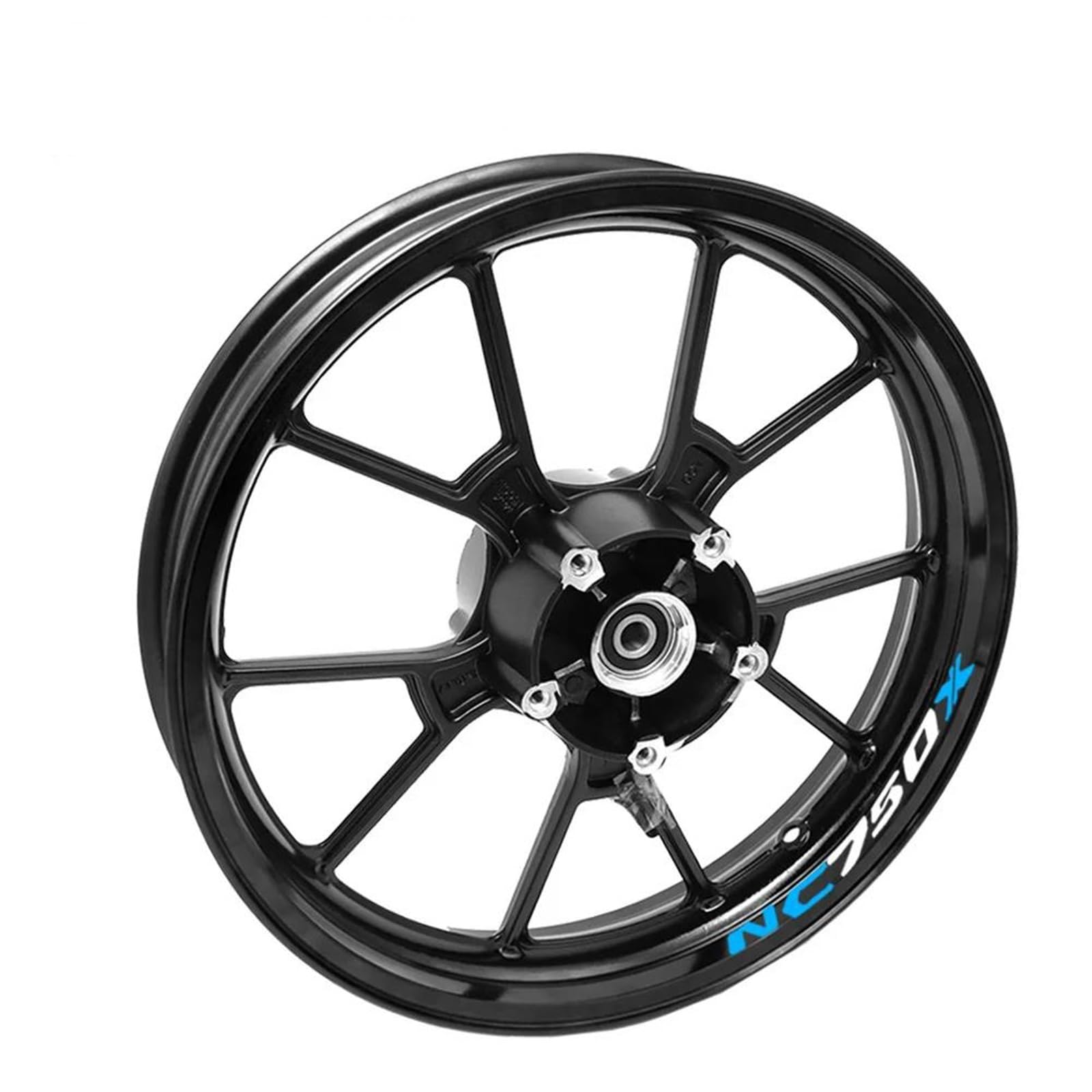 Motorcycle Adhesive Wheel Decal Reflective Stickers Rim Stapes for NC750 NC750X NC750S