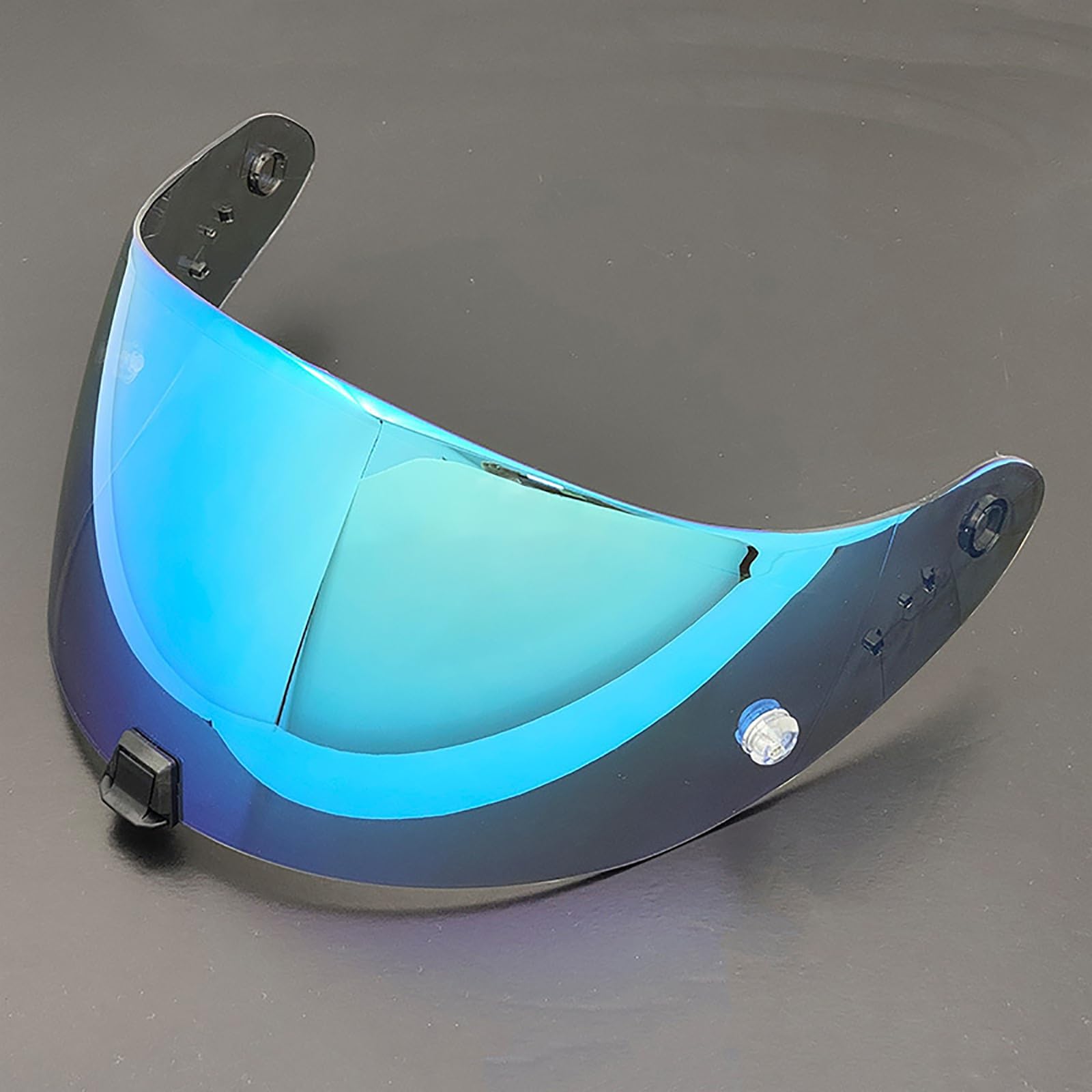 Visier für Motorradhelme Für Scorpion R420,Motorrad Windschutz Helm Objektiv Visier,Integralhelm Visier UV-Beständig,Motorradhelm Visier Ersatz,E