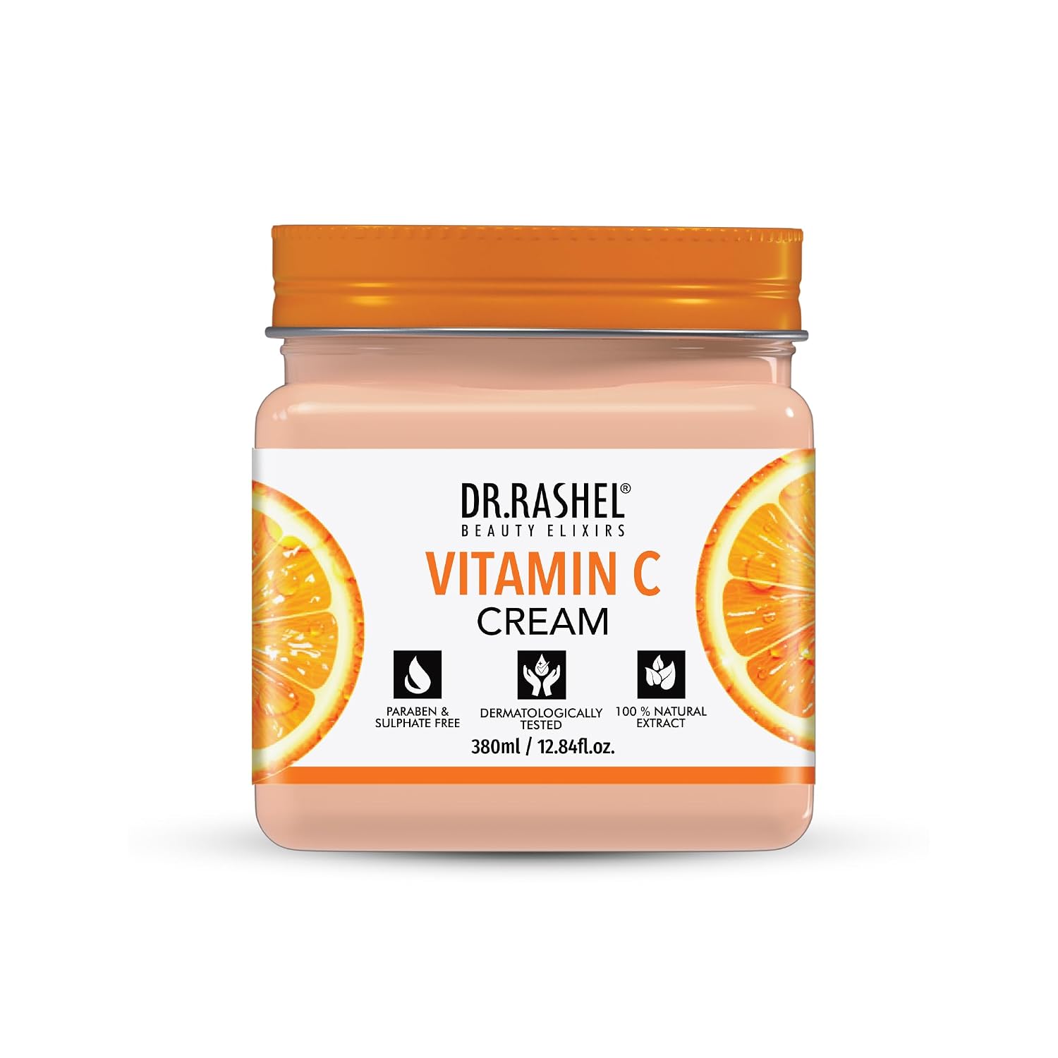 DR.RASHEL Vitamin C Cream - Hydrating Facial Cream for All Skin Types
