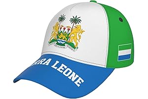 Sierra Leone Flag Cap for Patriots