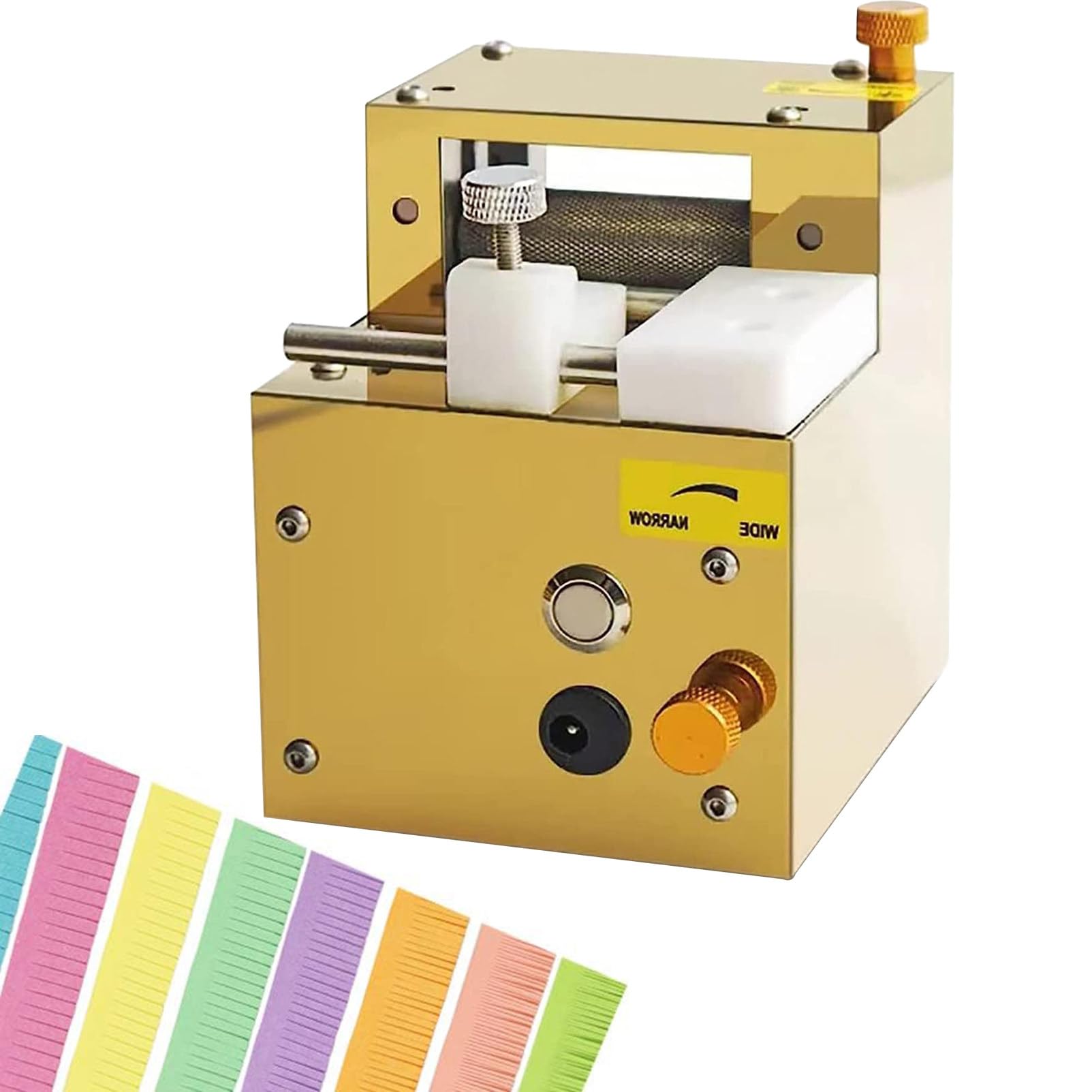 Maszyna do Zwijania Papieru z Frędzlami z Papieru, Kolorowy Papier Czerpany 3D z Frędzlami, Papierowy Kwiat w Rolce