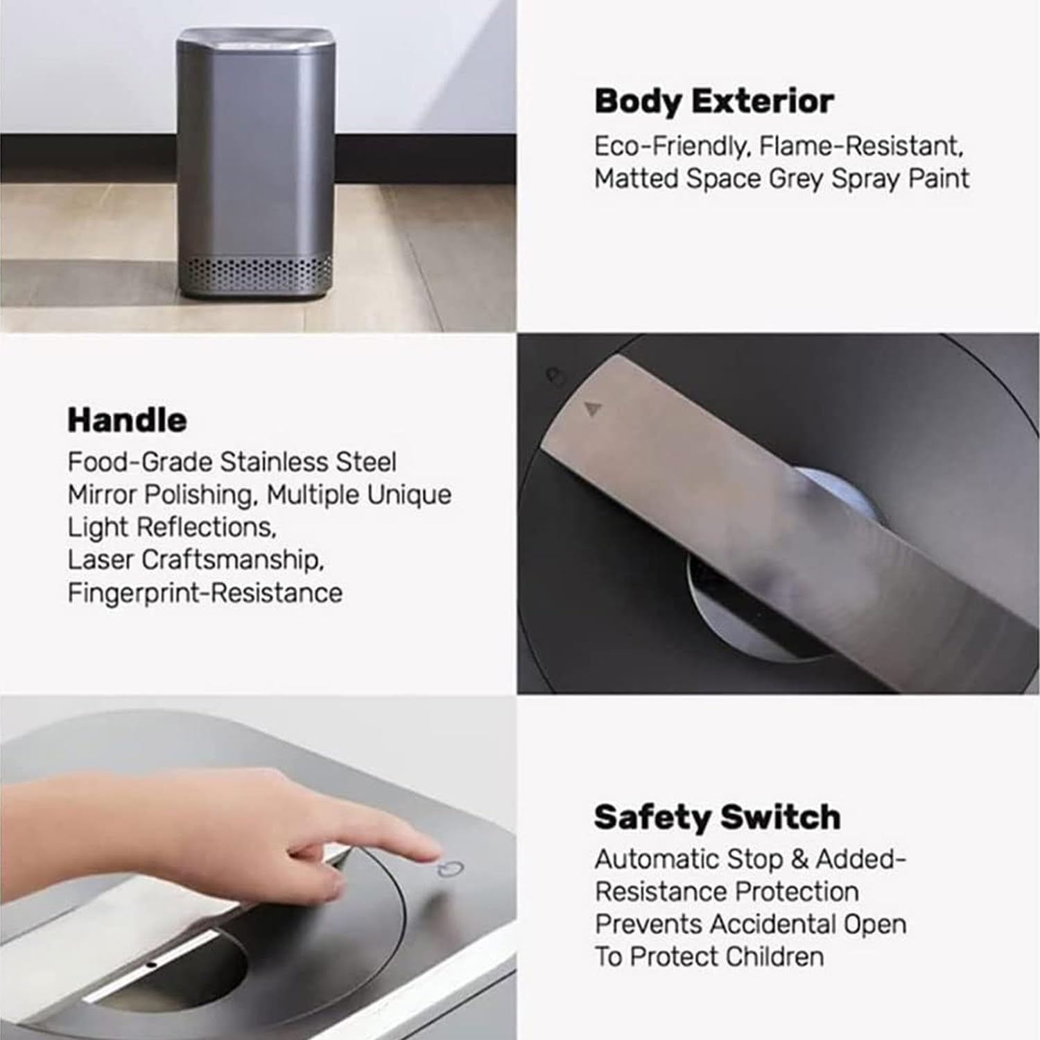 Qiang Compostador De Cocina Inteligente para Residuos De Cocina,Triturador De Residuos De Alimentos Eléctrico con Diseño De Un Solo Botón,Ciclador Automático De Alimentos con Filtro De Secado