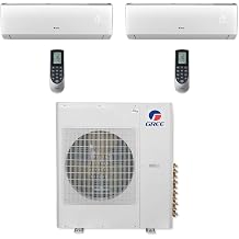 Gree R32 42,000 BTU Multi21+ Dual-Zone Wall Mount Mini Split Air Conditioner Heat Pump 208/230V SEER 21 24-24