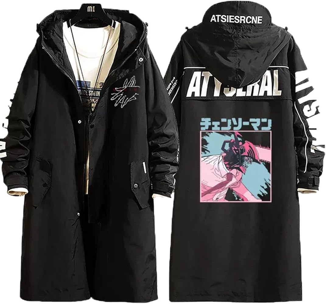Amazon.co.jp: [JADERY] チェンソーマン コート パーカー ジャケット服