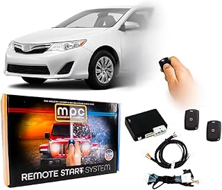 MPC Remote Start Kit Compatible with Toyota Camry 2012-2014 || 2X Long Range 2,000ft Remotes || G-Key Only || Plug and Play Ignition Harness || USA Tech Support
