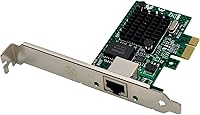 Vista 2 de PCIe Gigabit Ethernet Server Adapter with Broadcom NetXtreme BCM5751 10/100/1000Mbps Gigabit Desktop PCI-E Network Card NIC