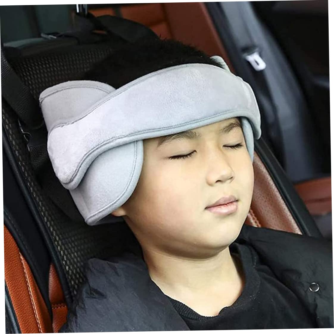 Band de Soutien à tête d'auto pour Enfants pour Nourrissons réglables et Support de la tête du Cou pour bébé pour Le siège d'auto Offre Une sécurité de Protection pour Les Enfants