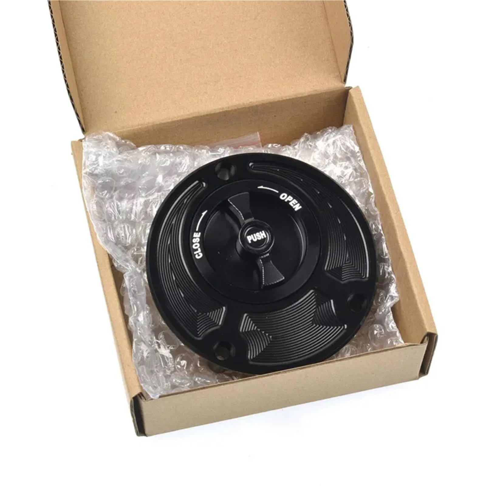 Tappi serbatoio carburante Copertura tappo serbatoio carburante CNC in alluminio, adatti a tutti gli anni, per Yamaha FZ6 FZ6R FZ1 R1 R6 R6S(Gray Red)