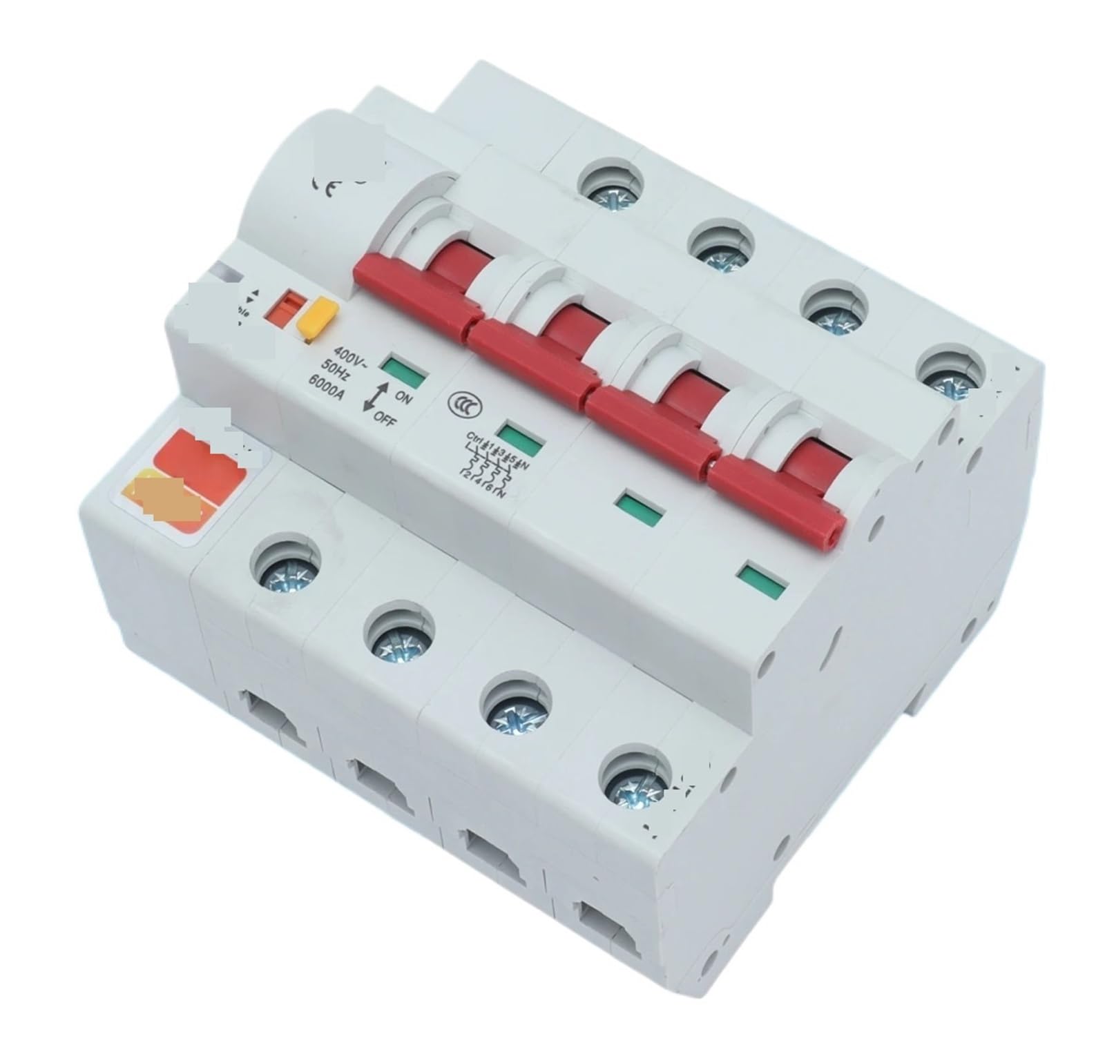 4-biegunowy Breaker 4P Remote AC 400V z blokadą bezpieczeństwa dla domu (40A)