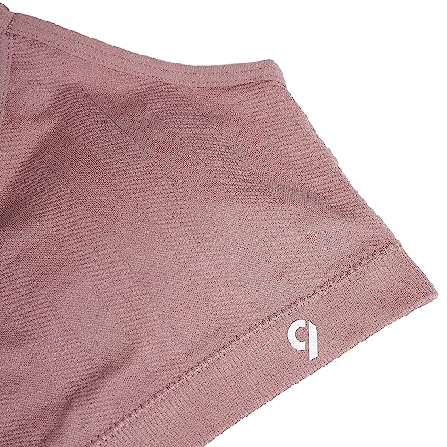 Image of C9 Airwear Full Coverage Padded Teen Rib Co-Ord Bra in Wood Rose Color for Everyday Use