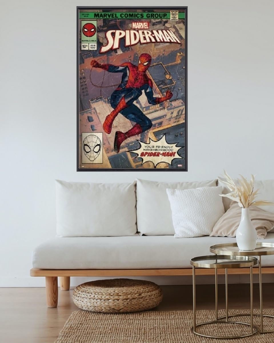 Amazon.co.jp: 映画ポスター スパイダーマン コミックブック