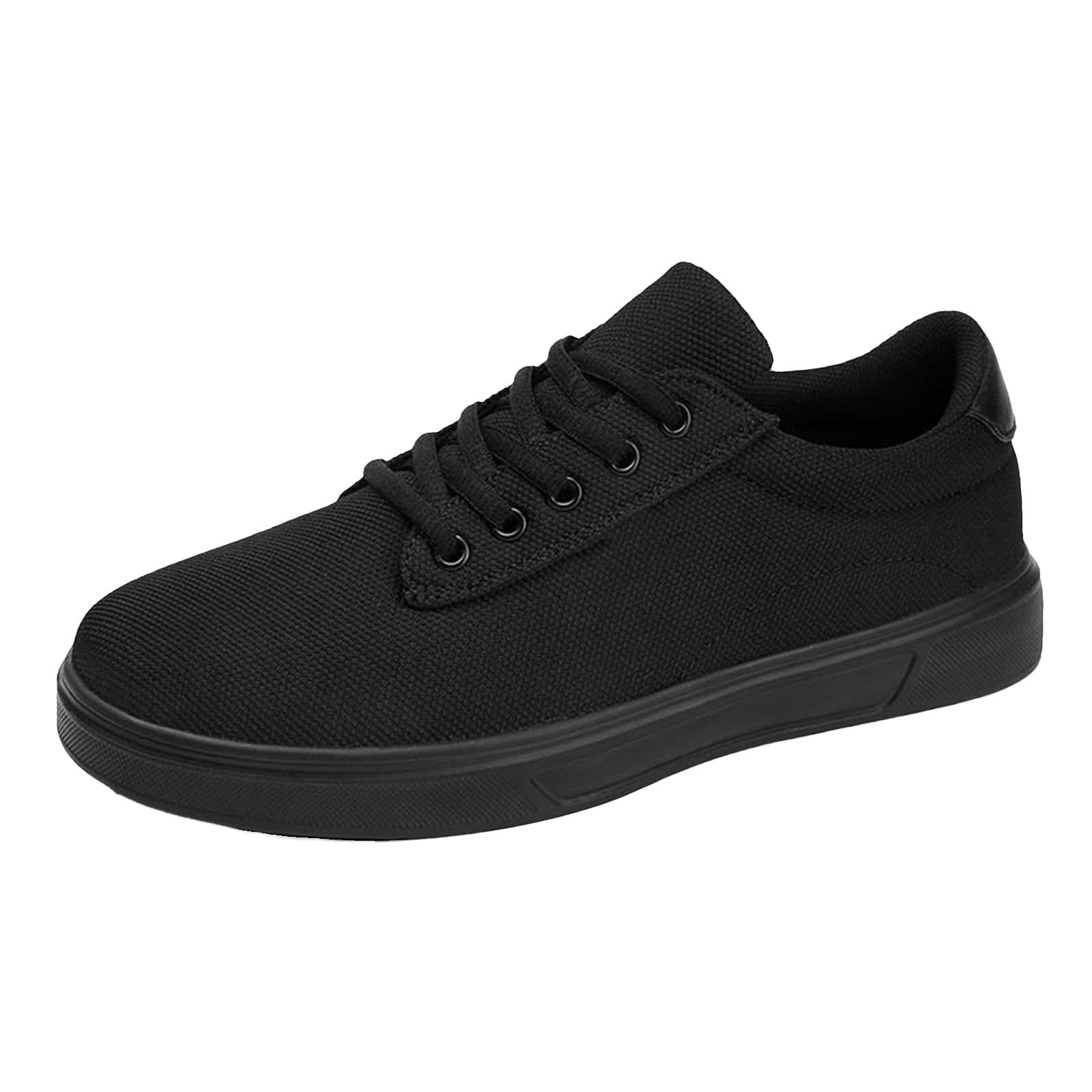 Zapatillas de lona transpirables y casuales para hombre, de caña baja, con