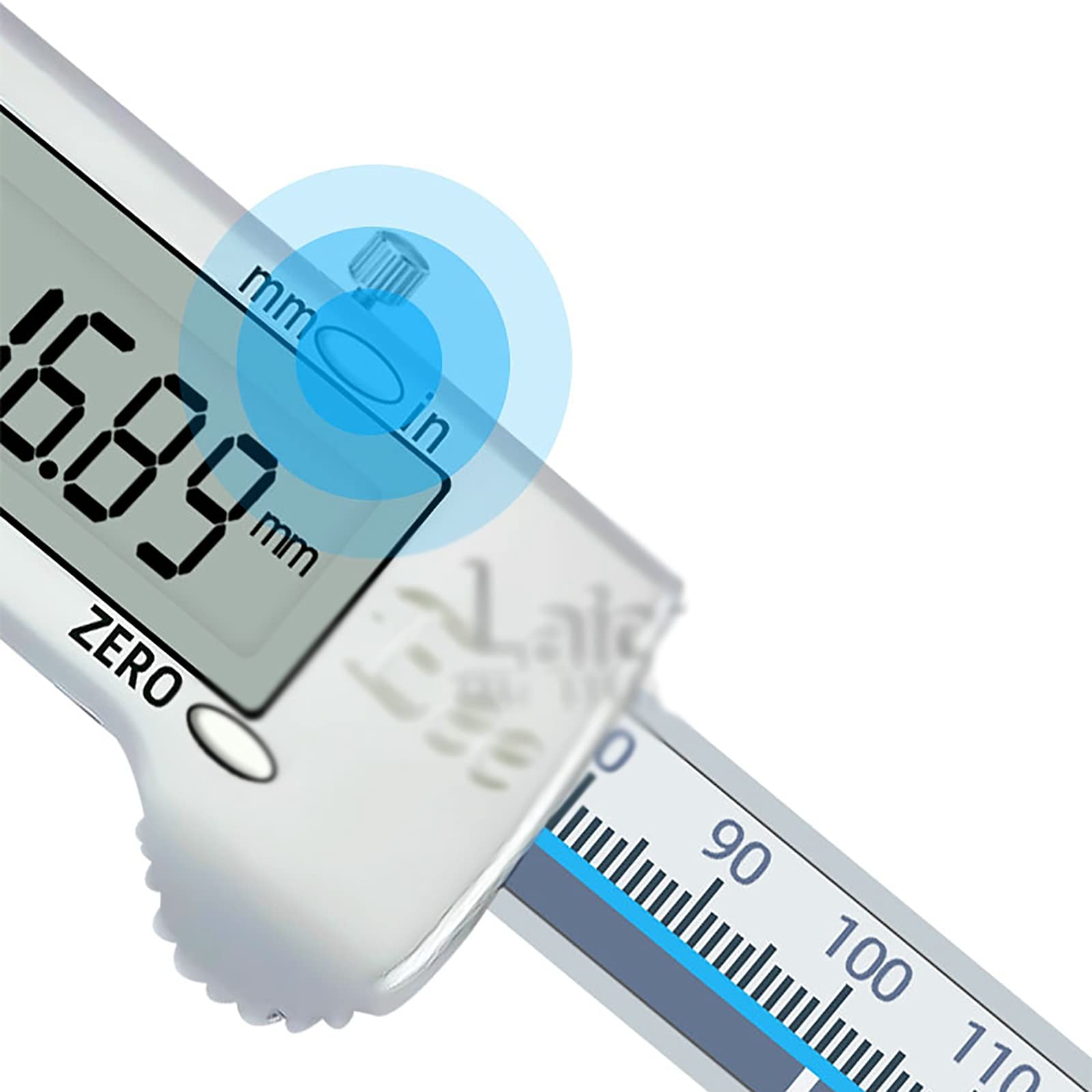Suwmiarka Elektroniczna Cyfrowa Suwmiarki Elektroniczne Cyfrowe 0-300 Mm Miniaturowe Suwmiarki Pomiarowe Ze Stali Nierdzewnej Do Użytku Domowego I Przemysłoweg,Silver-150mm
