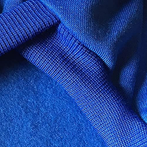 Izefia Security Dog Hoodies Clothes Apparel Winter Sweatshirt Warm Sweater Cotton Puppy Hoodie for Small Dog Medium Large Cat Blue M - Image 5