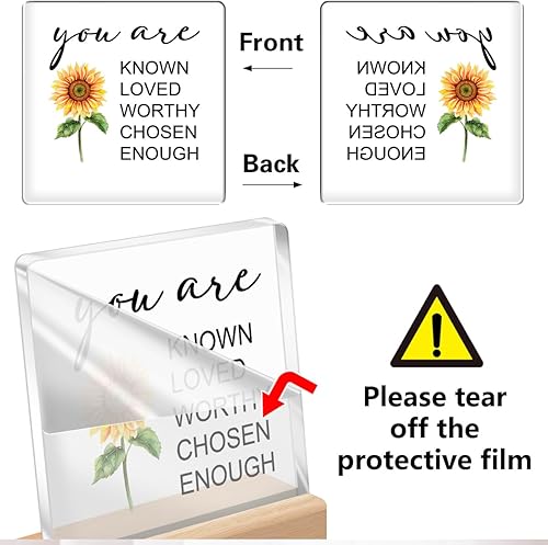 Vista 26 de Regalos de animación para mejores amigas, regalos de aliento para compañeros de trabajo, regalos inspiradores para mujeres, letrero de creer