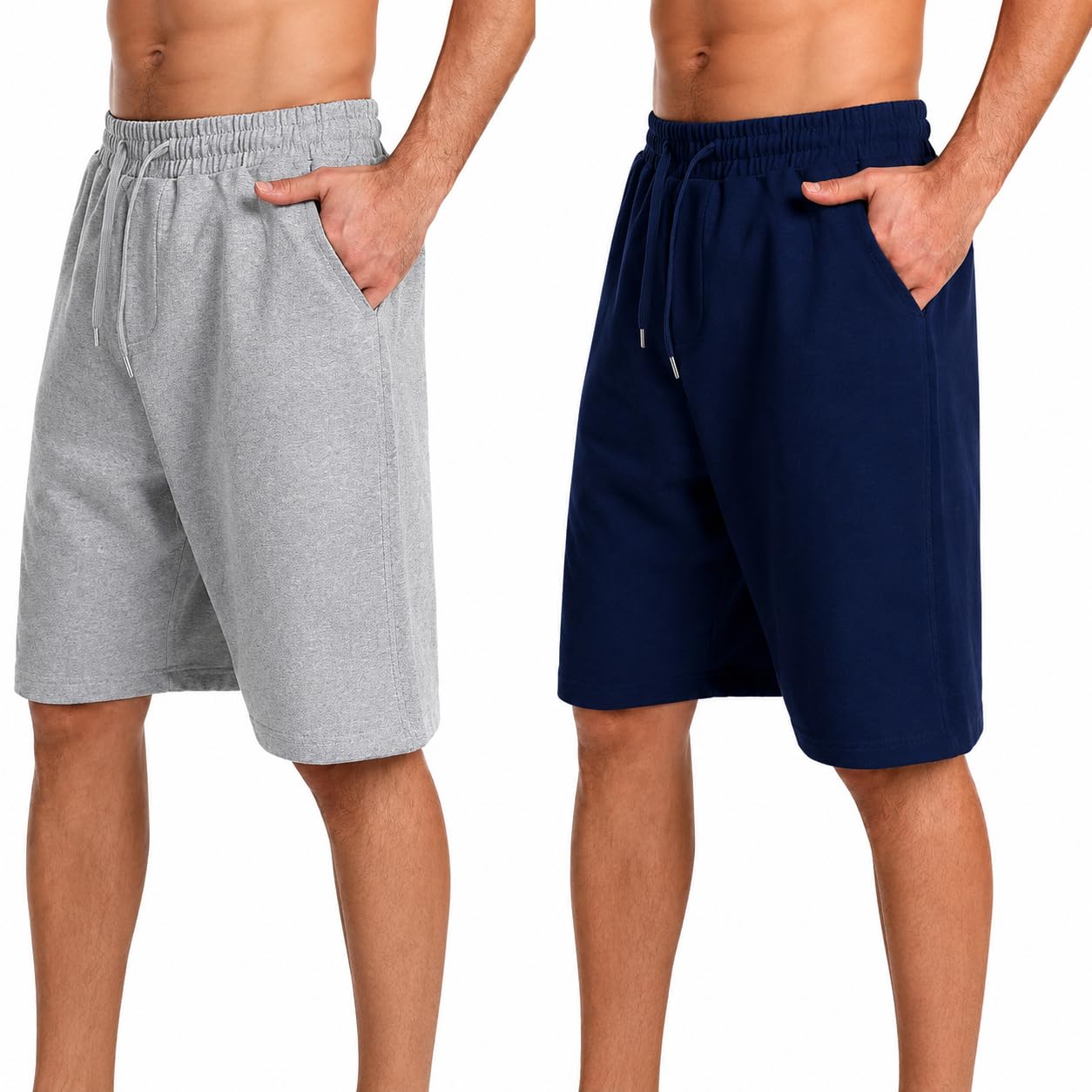 Shorts for Men | Men's Cotton Shorts | Casual Regular Fit | Drawstring Waist | Soft & Breathable | Summer Wear | Sizes (S,M,L,XL,XXL,3XL,4XL,5XL)-picture-45