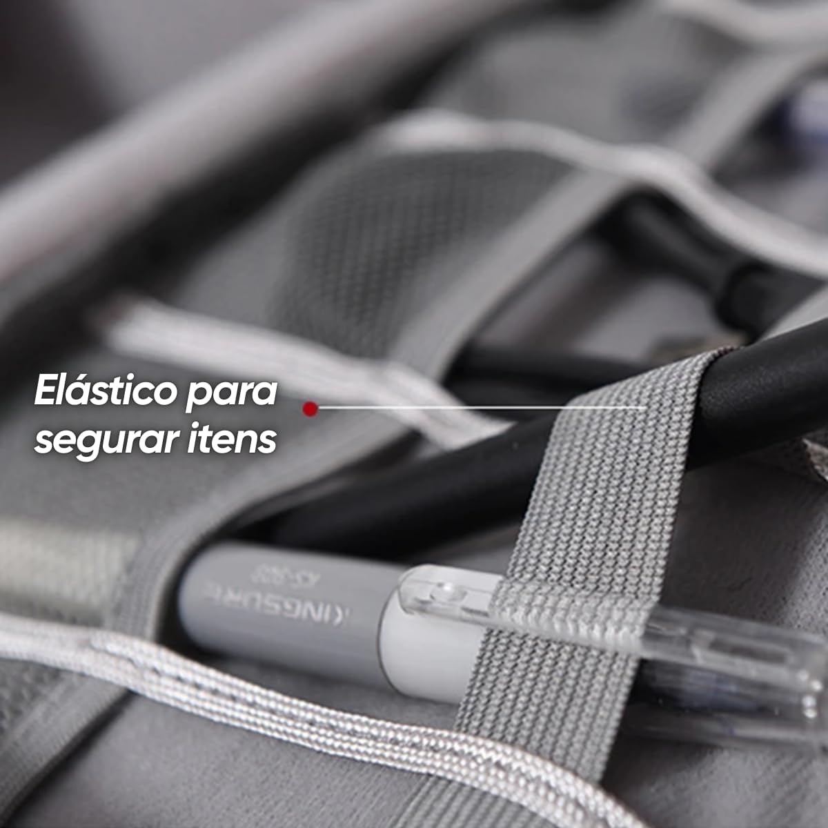 Bolsa Organizador de Cabos e Fios Acessórios Eletrónicos para Viagem a Prova de Água Estojo Necessaire Organizadora com Divisórias Multifuncional Carregadores Video Game Câmeras (Preto) Bolsa Organizador de Cabos e Fios Acessórios Eletrónicos para Viagem a Prova de Água Estojo Necessaire Organizadora com Divisórias Multifuncional Carregadores Video Game Câmeras (Preto)