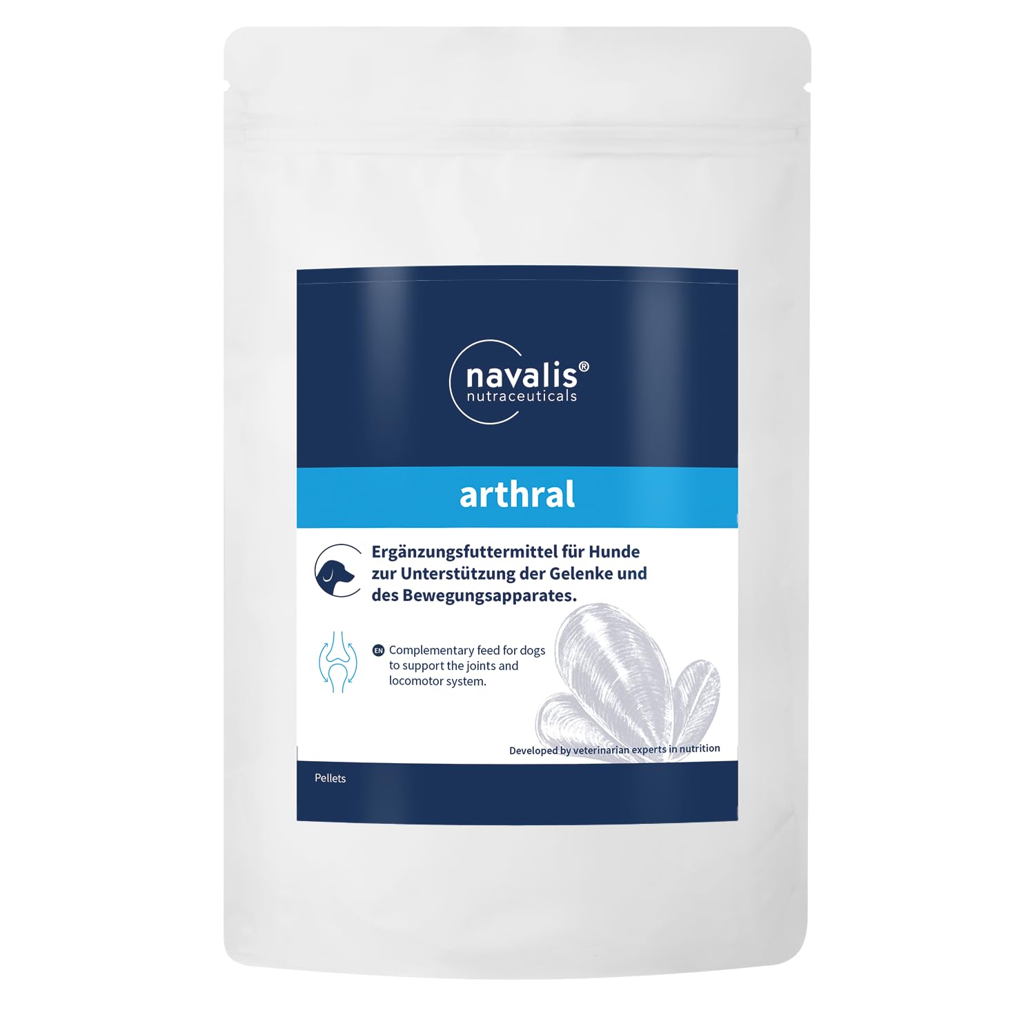 Navalis Nutraceuticals - Arthral - Mangime per cani, confezione da 600 g