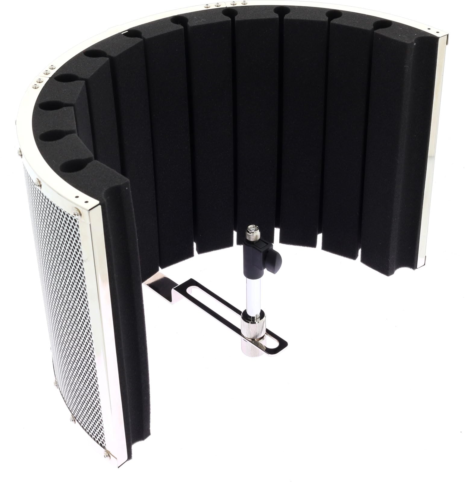 WOODBRASS RS05 Akustik-Mikrofon-Monitor, optimale Absorbierung, natürliche Klangwiedergabe, verstellbare Halterung, solide Konstruktion, ideal für Sprachaufnahmen, Home Studio, MAO, Mixing