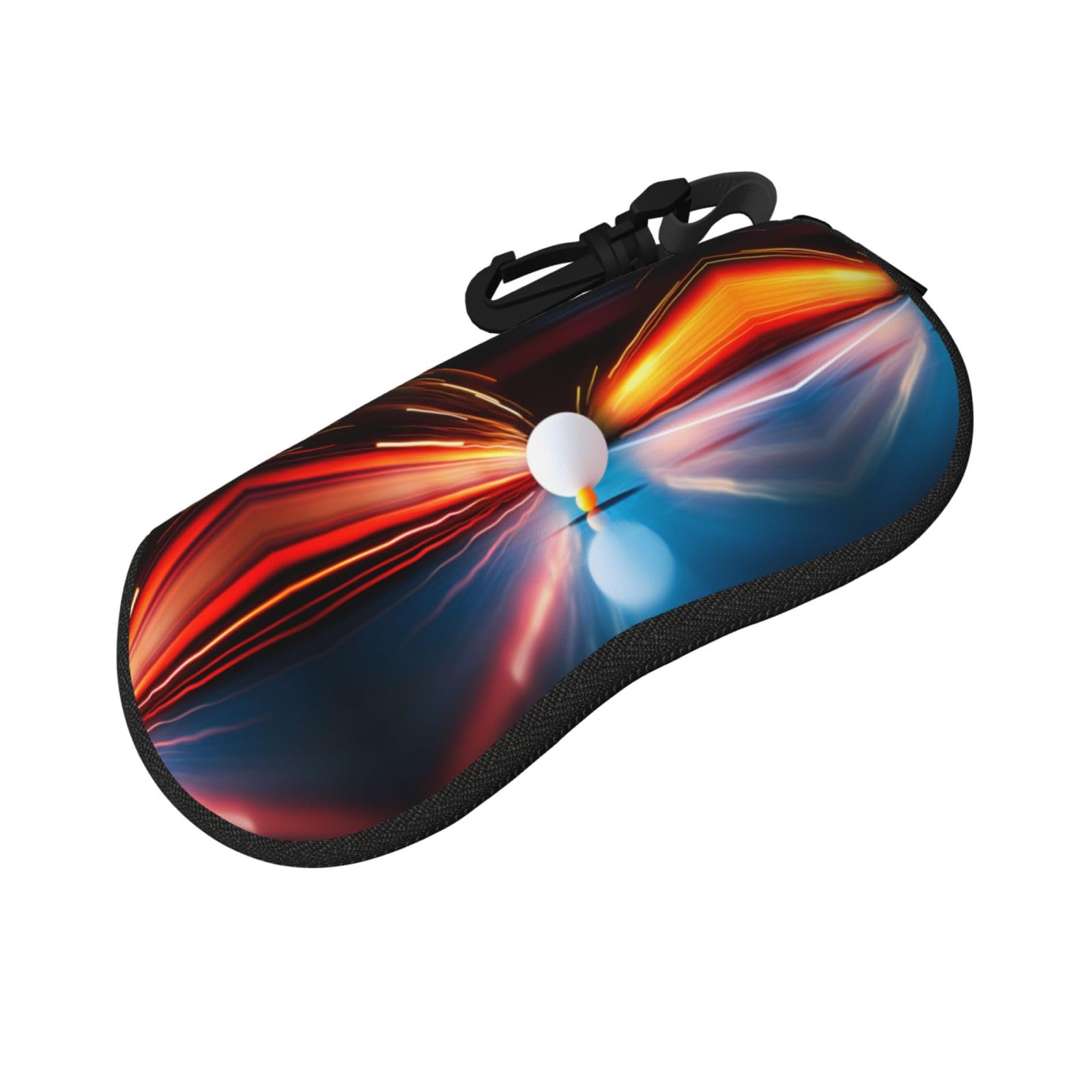 WZYCWB ping-pong Soft shell convenient glasses bag, ultra-light soft cosmetic bag wallet jewelry bag, unisex sunglasses case,