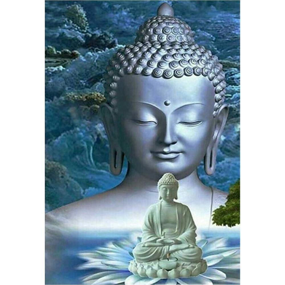 Jigsaw Puzzle 1000 Piece Zen Buddha Sculpture Adult Puzzle 38x26CM