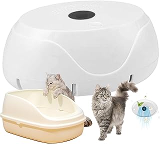 Luftreiniger für Haustiere, intelligenter und wiederaufladbarer Geruchsentferner – Geruchsneutralisierer für Haustiere | für Küche, Büro, Schlafsaal, Wohnzimmer, Haus