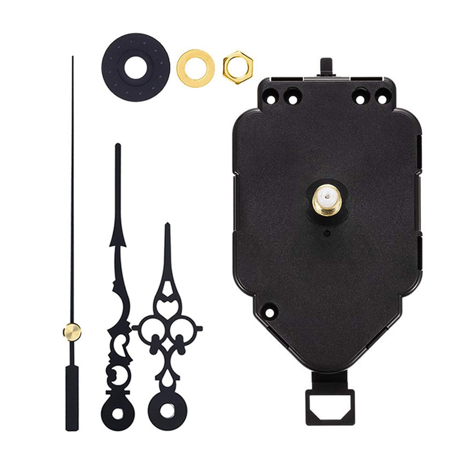Xjdzineq Oscillate Clock Motor Set for Tradition Wall Clocks Maintenance Complimentary Crystal Mechanism Permanent ABS Housing ABS Elastomer Clock Divisions