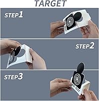 Vista 4 de AGM MASTECH Pistola de juguete transformadora de latas de soda, dispara dardos de espuma suave, incluye objetivo de disparo, regalo ideal para niños