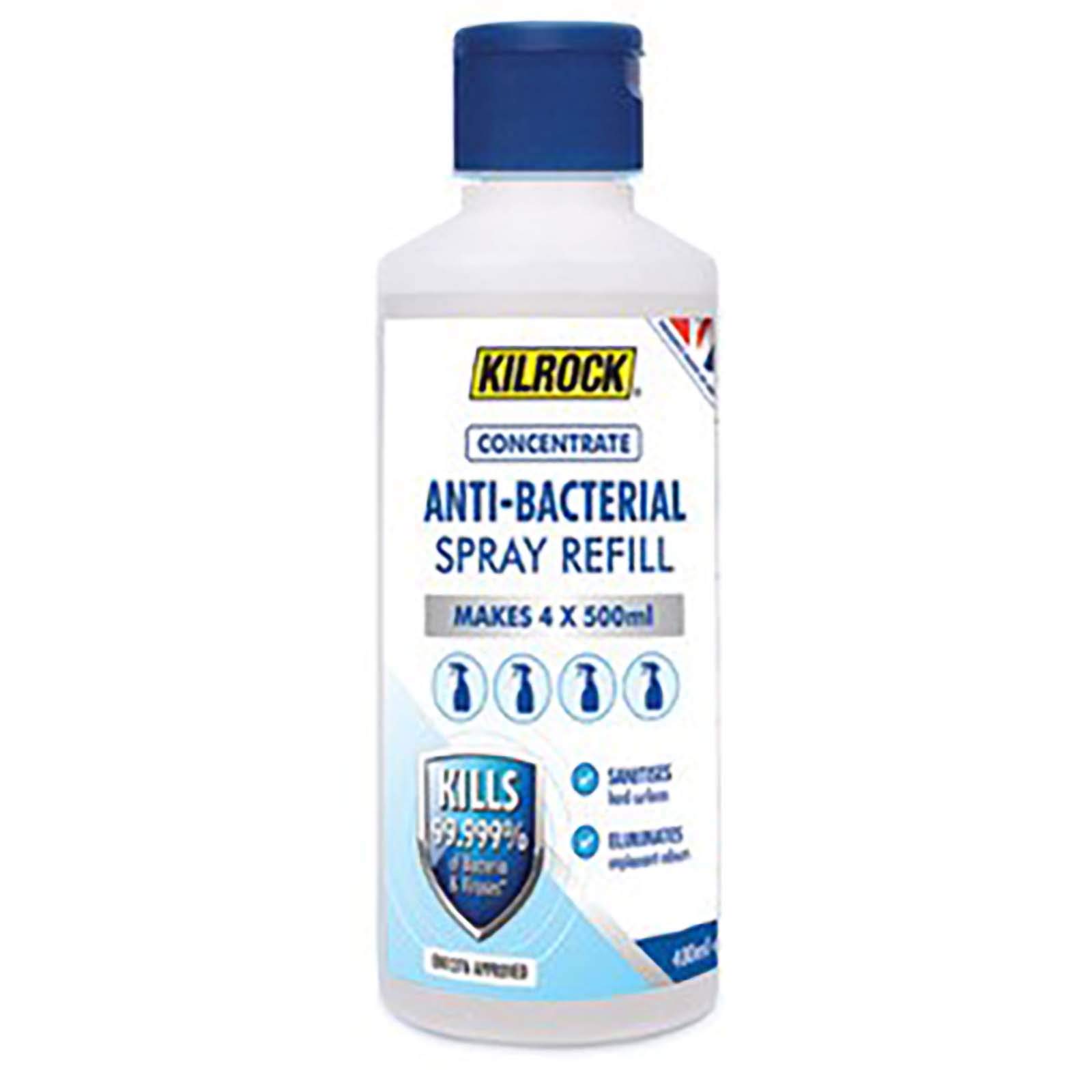 Kilrock Pro-Strength Anti Bacterial Refill 400ml (Makes 4X 500ml)