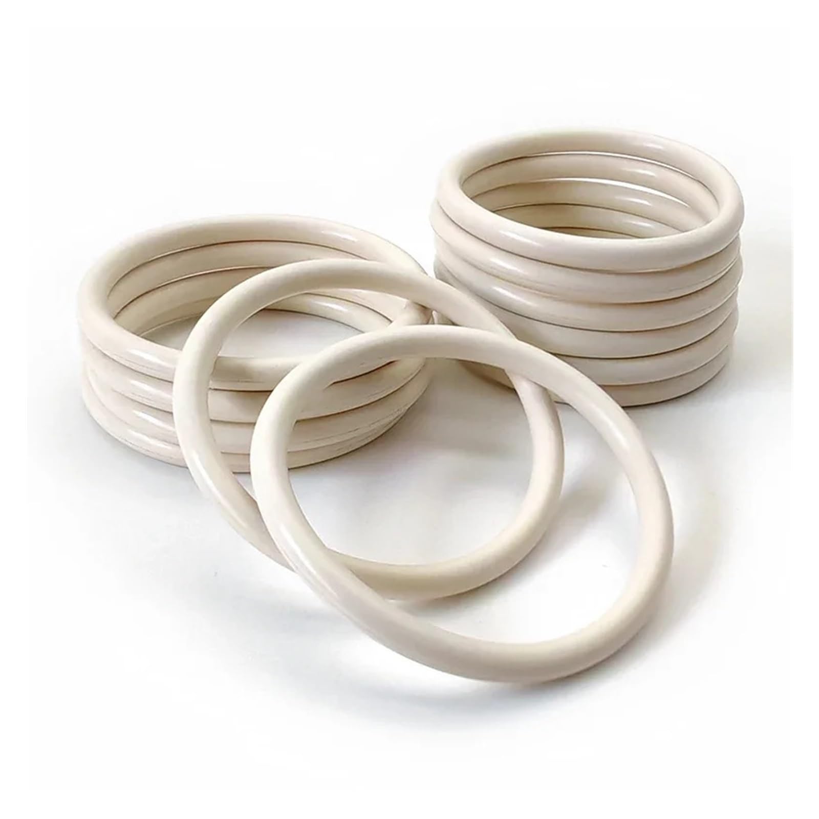 Zestaw uszczelek hydraulicznych 20/50 szt. Vitons FKM O-Ring CS 2,4 mm, 3,1, 0,5, z gumy fluorowej, odpornych na olej, kwasy i zasady(OD 22mm,CS3.1mmX50PCS)