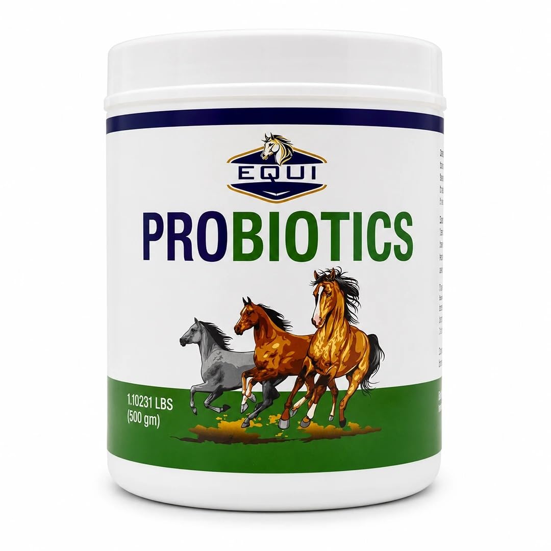 Equi Probiotics Horse Feed Supplement | Multi-Strain Probiotic, Digestive Enzymes, MOS & Inulin | Supports Gut Health, Digestion & Nutrient Utilization in Horses | 500g-image-21