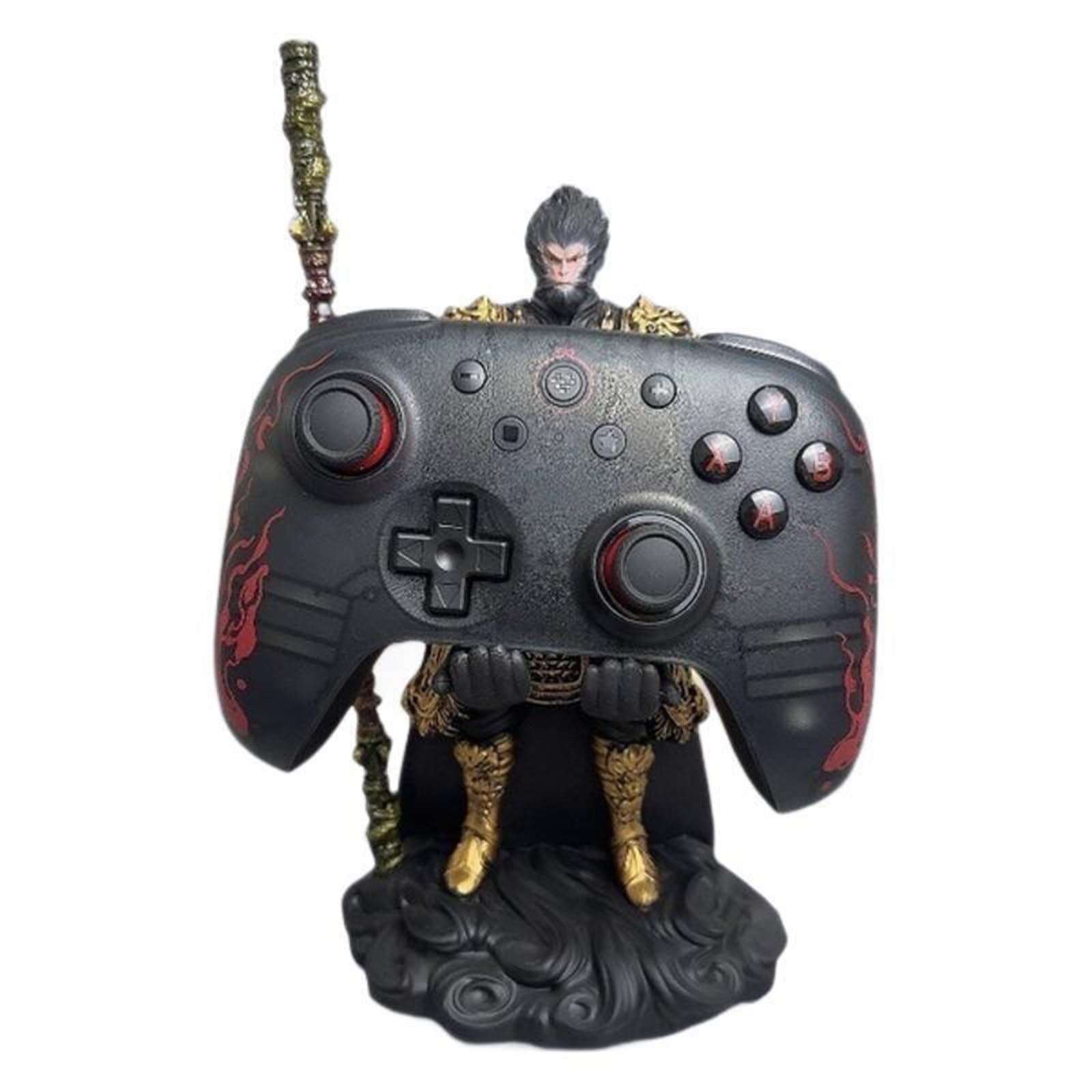 Black Myth: Wukong Game Controller Display Stand Design For Xbox ONE PS5 PS4 PC Steelseries Steam & More, Gamepad Desktop Handle With Detachable Bronzecloud Ruyi Staff For Display And Organization(B)