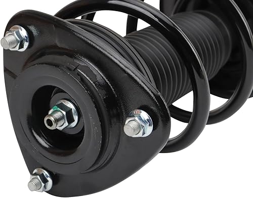 Miniatura 881 de TRQ Kit de suspensión delantera, conjunto de amortiguadores y resortes, barra estabilizadora, enlace estabilizador compatible con Chevrolet