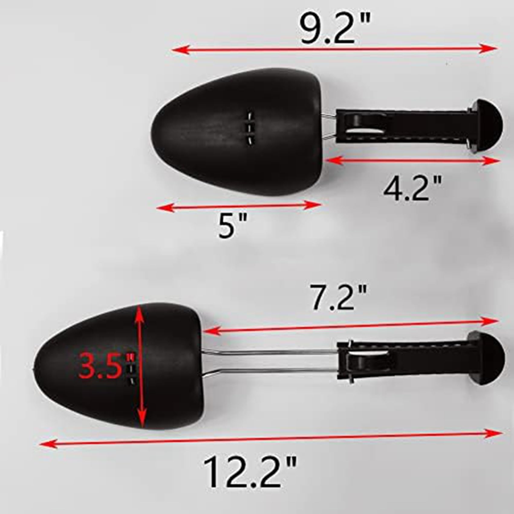 Ensanchador de Zapatos, Expansor de Zapatos, Ensanchador de Zapatos Ajustable, 24 Piezas