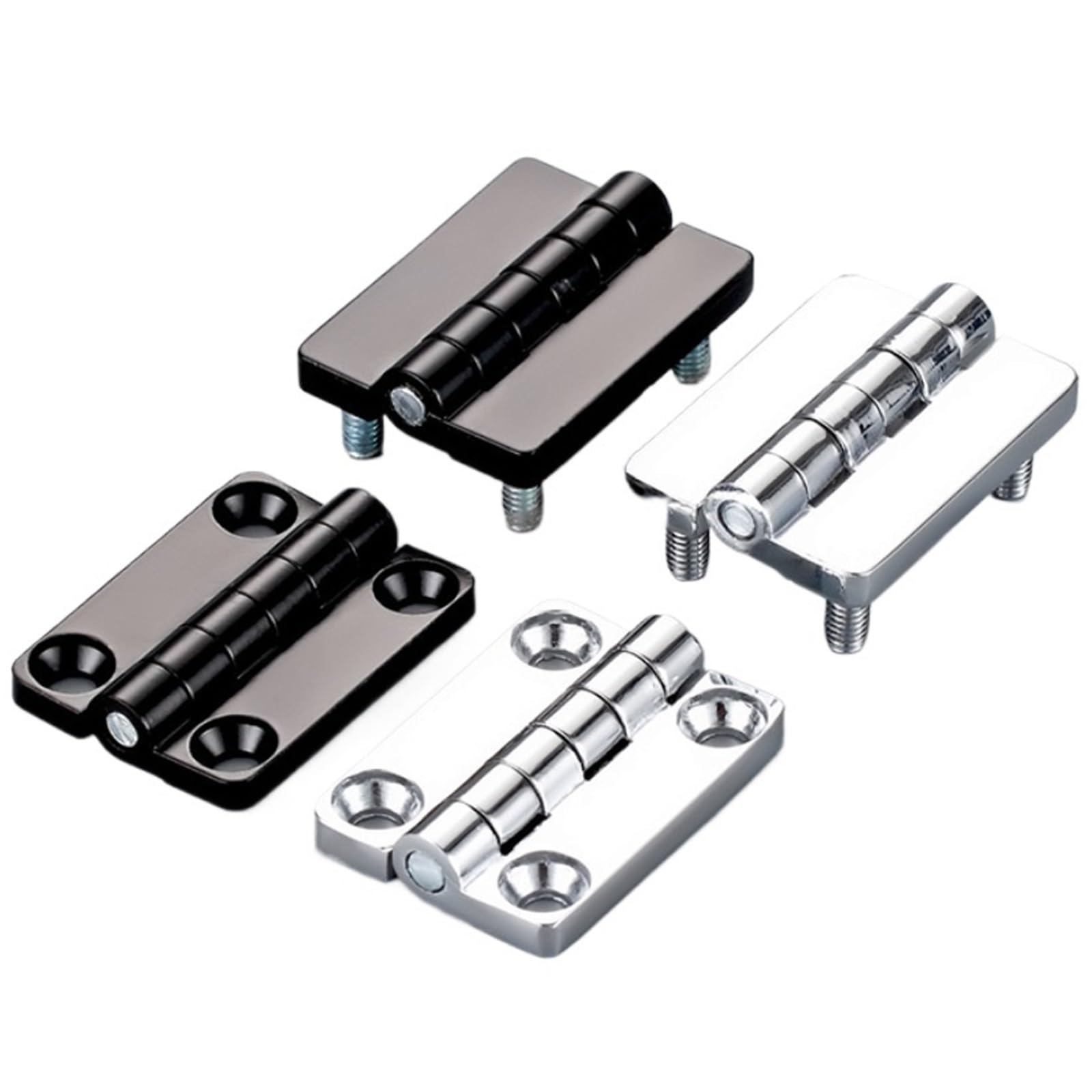 CL219 Electric Meter Control Box Distribution Box Door Hinge Switch Cabinet Hinge 1Pcs(209-4 Silver Gray)
