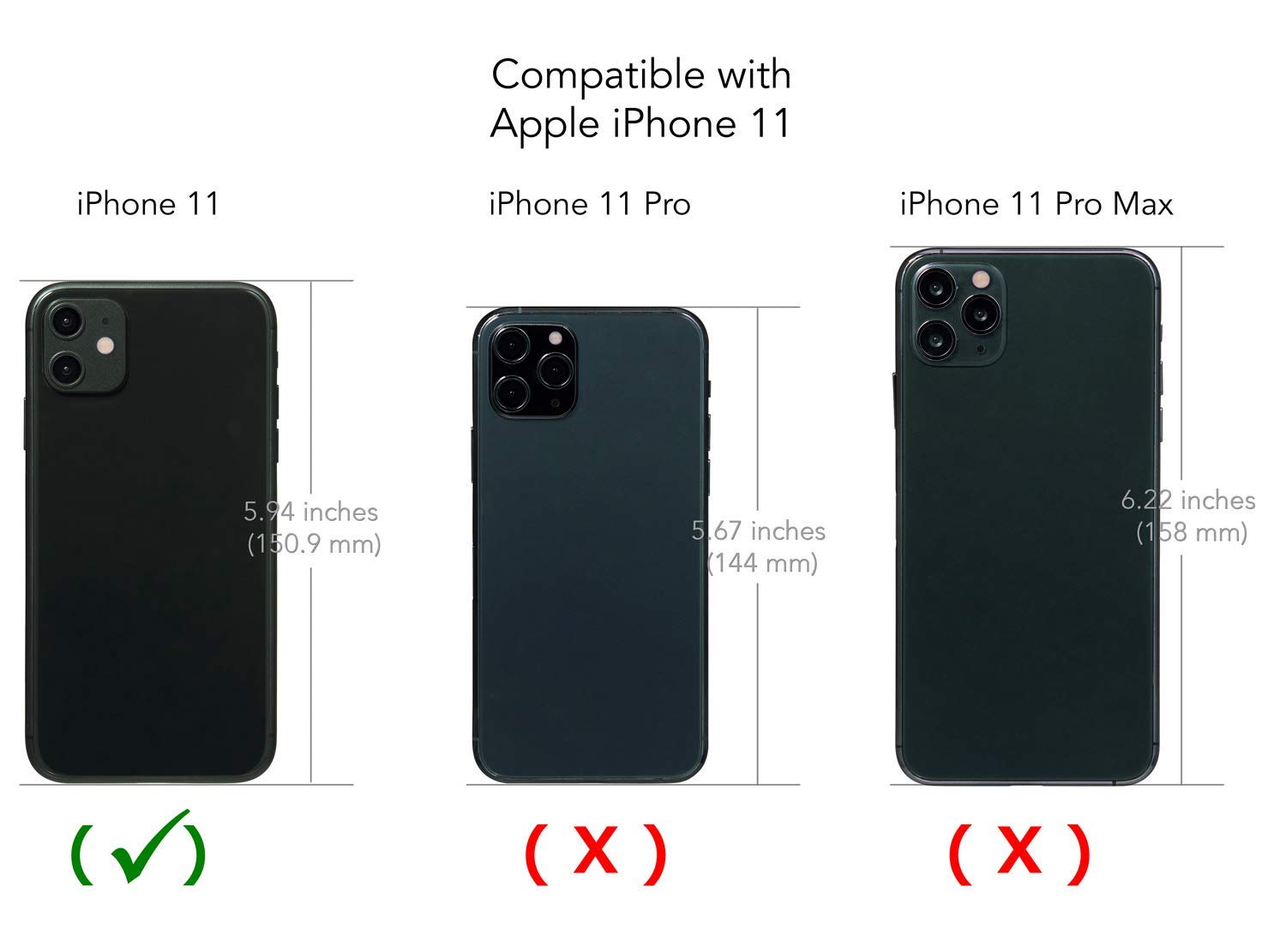 Amazon.co.jp: TORU CX PRO iPhone 11 ケース カード 収納背面 3枚 