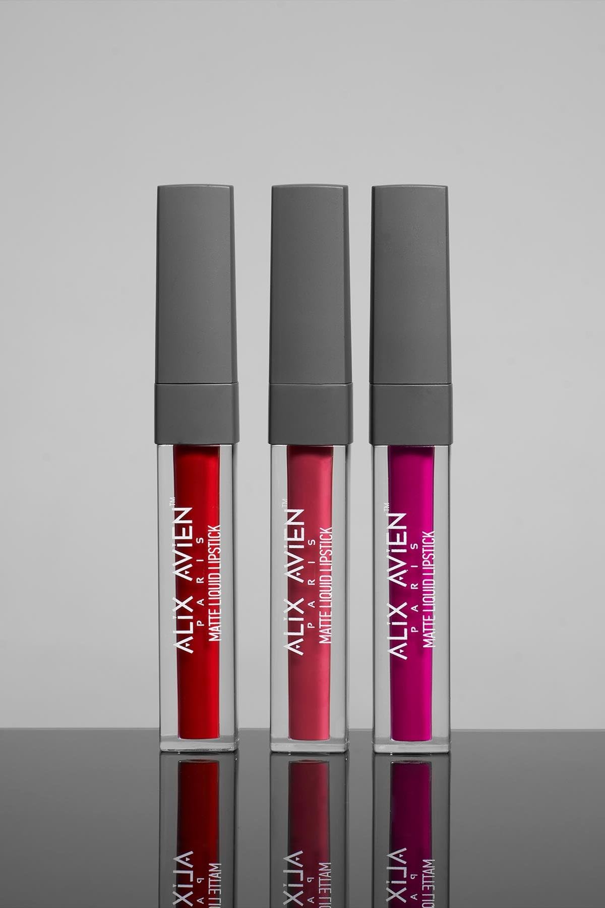 ALIX AVIEN Uzun Süre Kalıcı Kadifemsi Kuruma Yapmayan Mat Likit Ruj - Matte Liquid Lipstick 504 Spicy Terracott