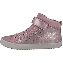 Geox J KALISPERA GIRL, Sneakers Bambine e ragazze, Rosa Dk Pink C8006, 32 EU