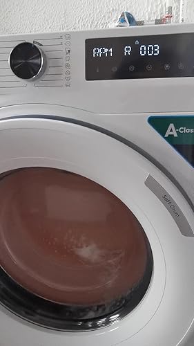 Lave-linge Candy ProWash 500 BR 412BL8-S - 12 Kg, 1400 Tr/min, Classe A, Wi-Fi, Moteur Inverter, 16 Programmes