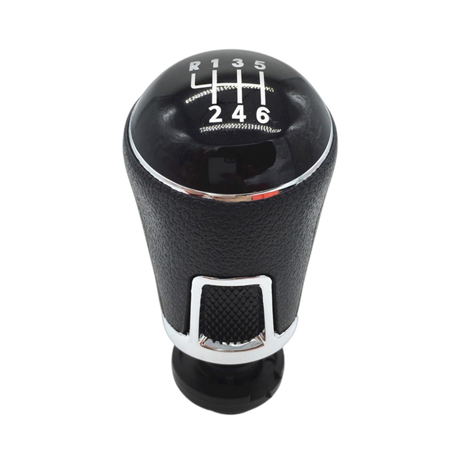 KUNYOS for VW Polo 6C 2011-2019 Gear Shifter Knob Style Black/Beige/Red