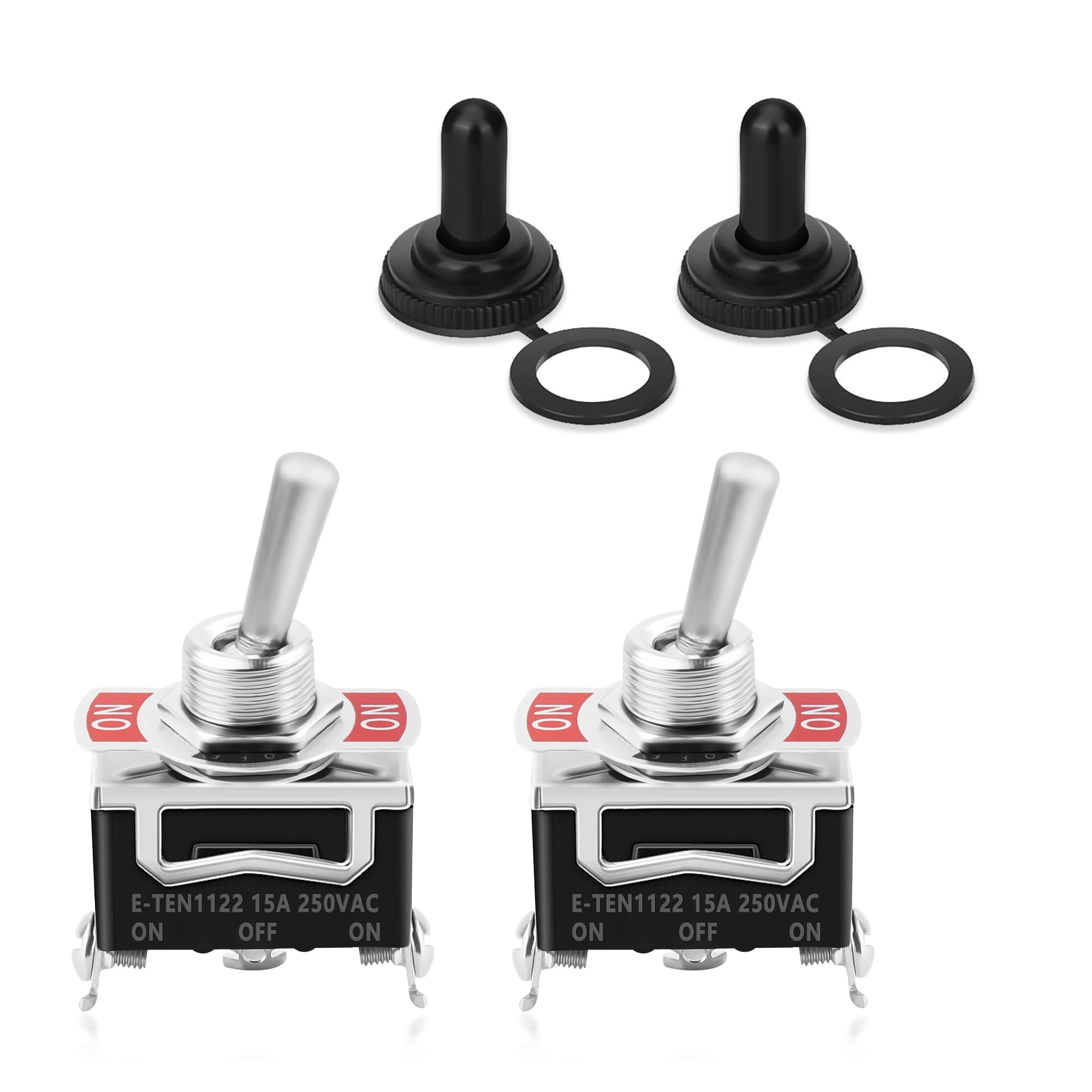 Amazon.com: SSNNUU 3 Way Toggle Switch, 3 Position ON-OFF-ON, 3