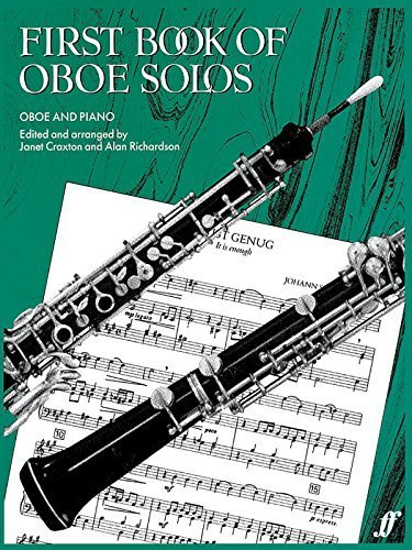 First Book of Oboe Solos: Oboe and Piano / Erstes Spielbuch fur Oboe und Klavier (English and German Edition) (1998-12-01)      Sheet music