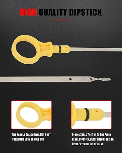 Miniatura 453 de CCIYU L3G6-10-450F - Varilla de aceite de motor de repuesto para Mazda 3 2012-2015 para Mazda 5 2011-2013 para Mazda 6 2010-2012 para Mazda CX-7 Dip