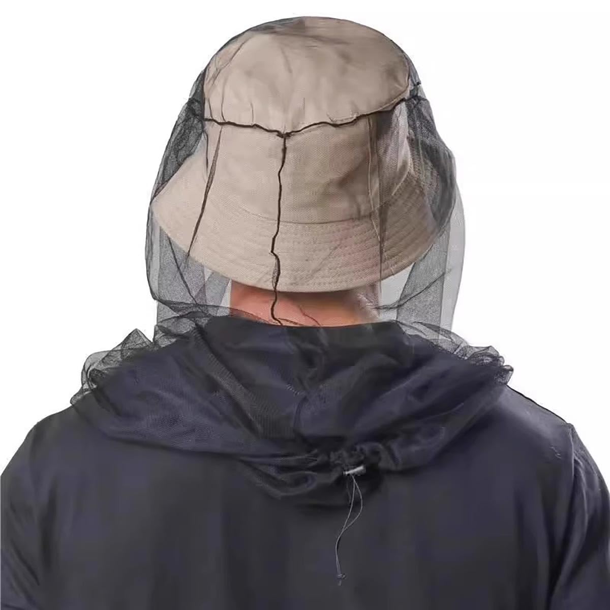 2 pezzi zanzariera testa per insetti con borsa per il trasporto, Head Net Face Mesh Head Cover per esterni, zanzariera cappello per pesca, zanzariera, zanzariera per testa, protezione dalle zanzare